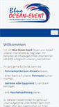 Mobile Screenshot of blue-ocean-event.de